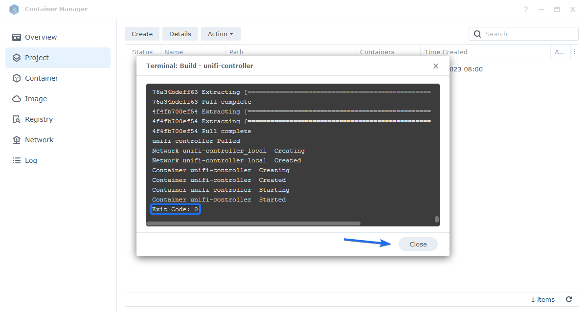 How to install UniFi Controller on a Synology NAS using Docker Manager