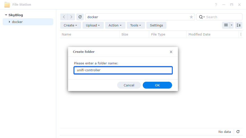 How to install UniFi Controller on a Synology NAS using Docker Manager